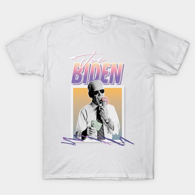 Joe Biden / 90s Style Hipster Statement Design T-Shirt by DankFutura